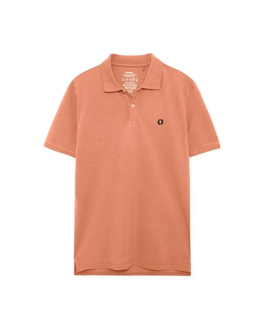 Ecoalf Orange Polo Shirts for men