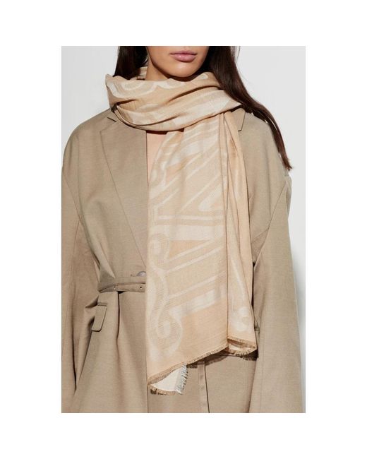 Scarves Max Mara de color Natural