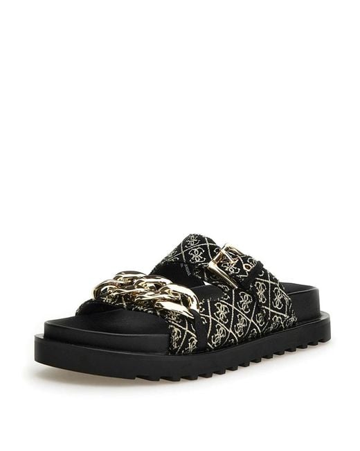 Guess Black Sliders