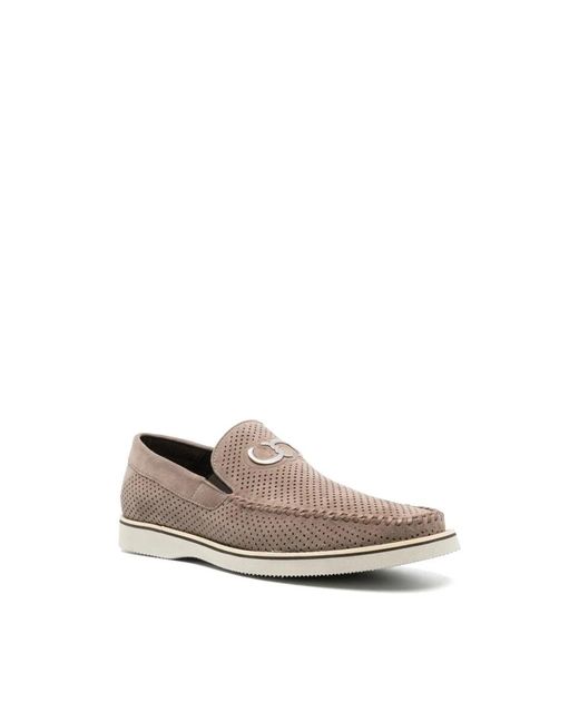 Casadei Gray Loafers for men