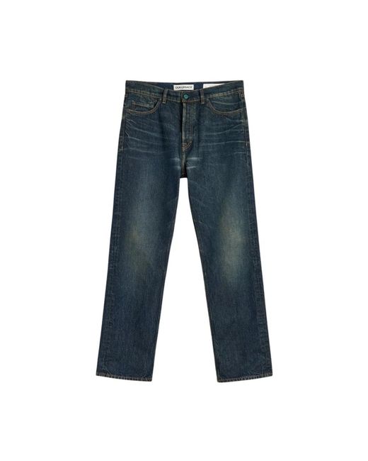 Our Legacy Blue Straight Fit Jeans for men