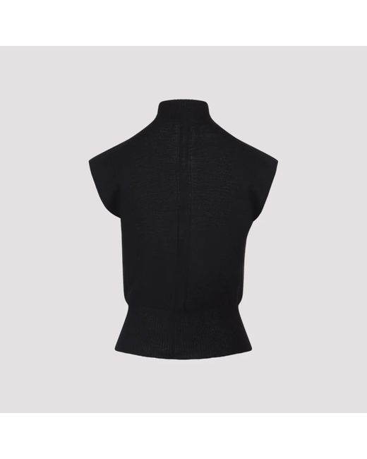 Rick Owens Sleeveless Tops in het Black