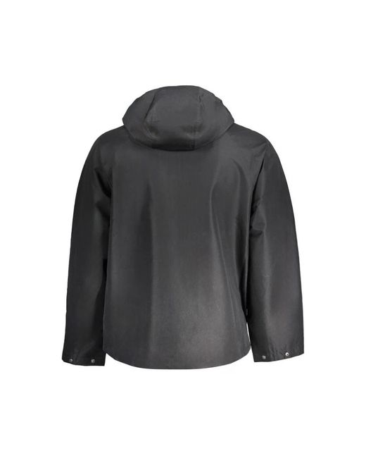 Calvin Klein Jassen ,Zwart ,Polyester Zwarte Polyester Jas in het Black voor heren