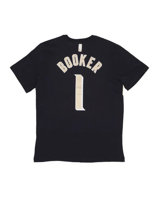 Nike Fitness ,Zwart ,Katoen Devin Booker Nba T-Shirt in het Black voor heren