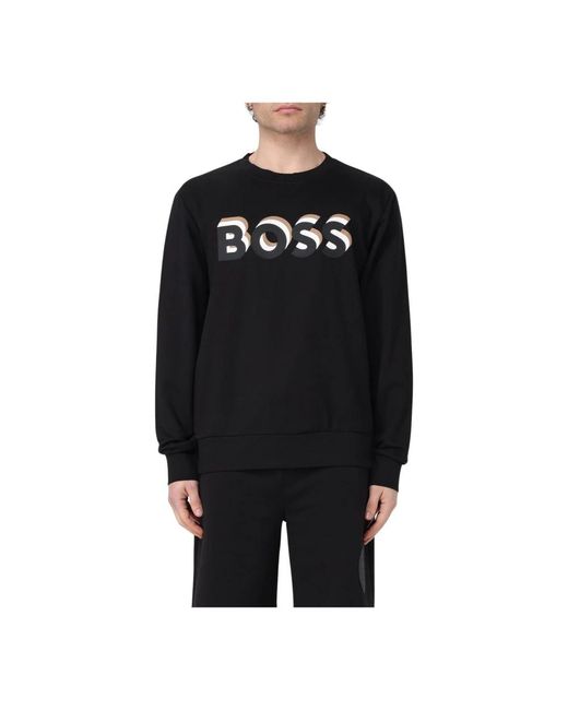 Sweatshirts di HUGO in Black da Uomo