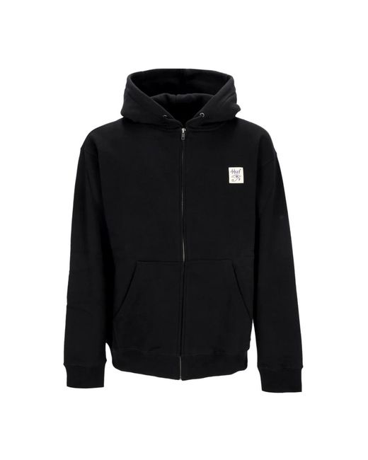 Huf Blue Zip-Throughs for men
