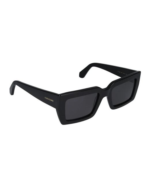 Ferragamo Black Stylische sonnenbrille sf1108s
