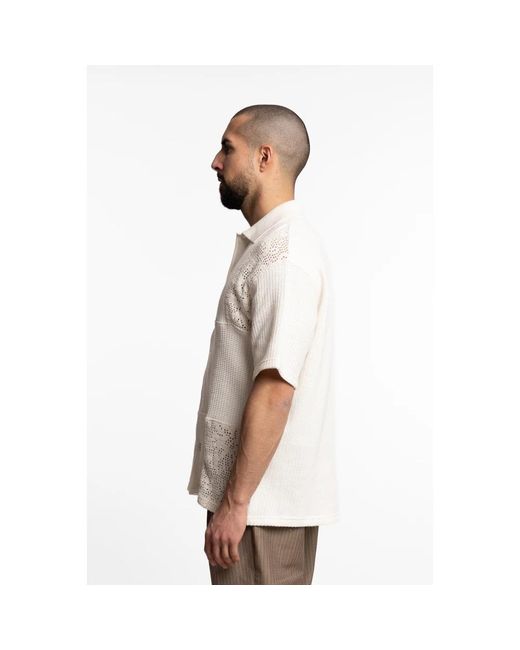 Shirts > short sleeve shirts Drole de Monsieur pour homme en coloris White