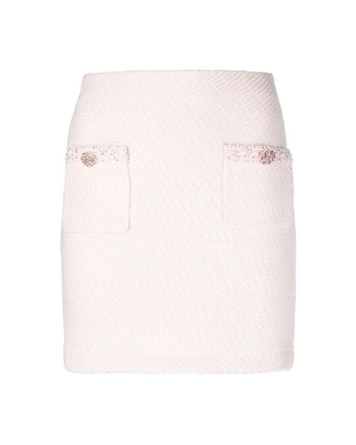 Short Skirts Self-Portrait en coloris Pink
