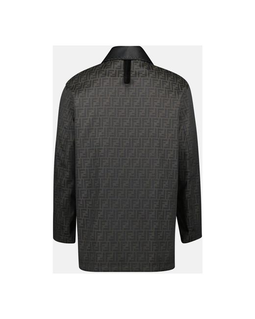 Fendi Black Light Jackets for men