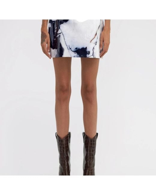 Roberto Cavalli Multicolor Short Skirts