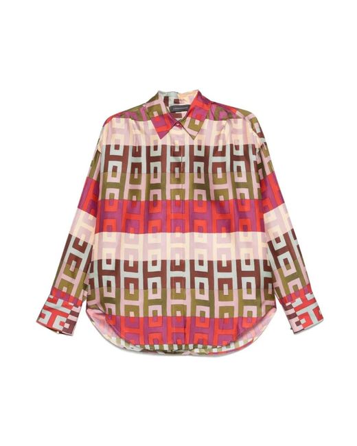 Lorena Antoniazzi Red Blouses