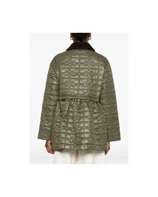 Ganni Green Winter Jackets