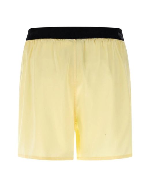 Tom Ford Yellow Casual Shorts