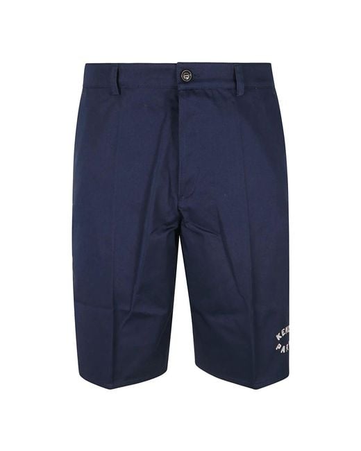 Casual Shorts KENZO pour homme en coloris Blue