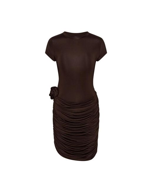 ROTATE BIRGER CHRISTENSEN Brown Short Dresses