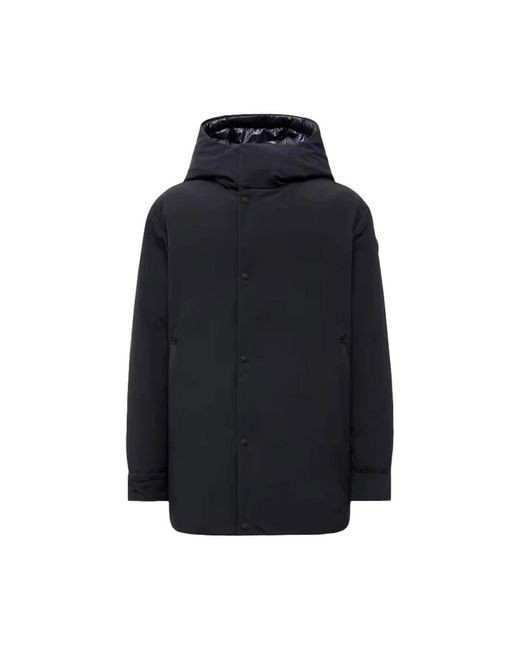 Moncler Blue Down Coats for men
