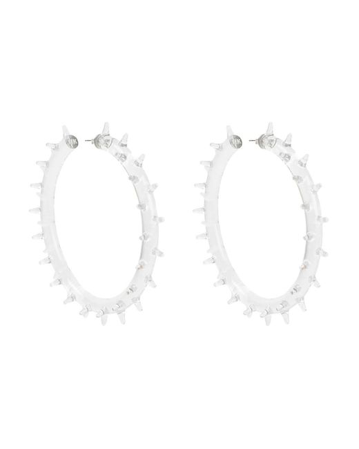 Accessories > jewellery > earrings Hugo Kreit en coloris White