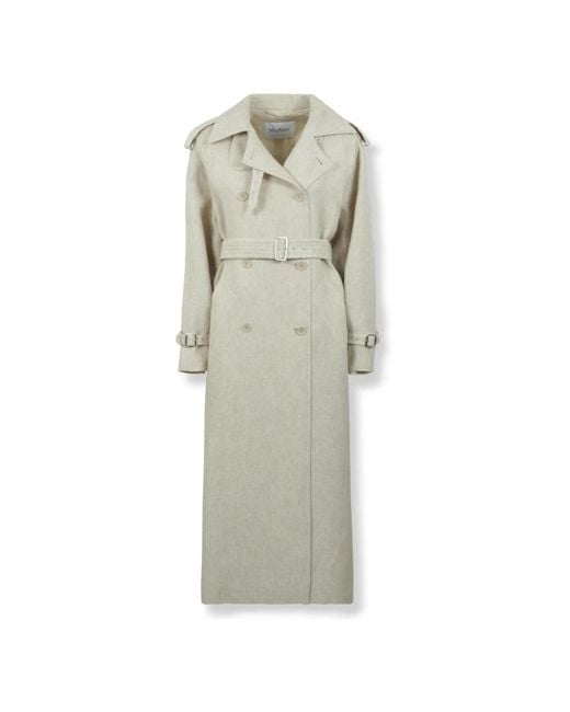 Max Mara Spolverino Pedaggi in het Gray