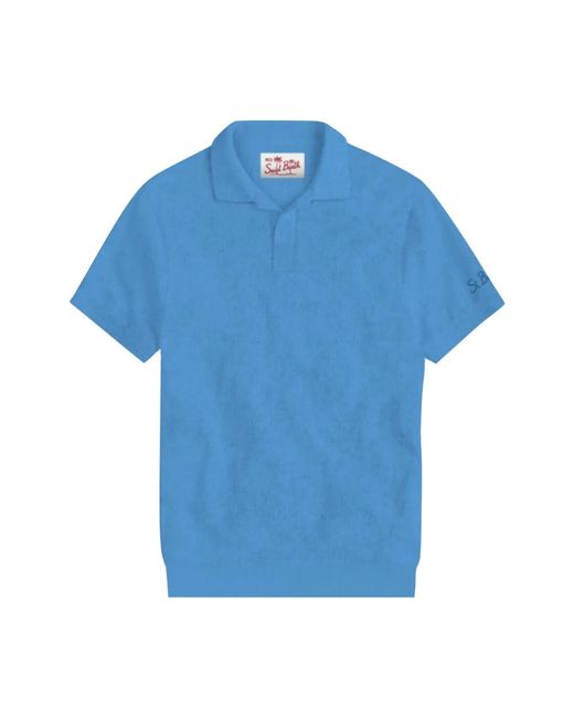 Polo Shirts di Mc2 Saint Barth in Blue da Uomo