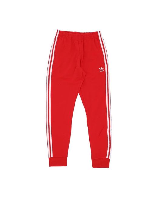 Training Trousers di Adidas in Red da Uomo