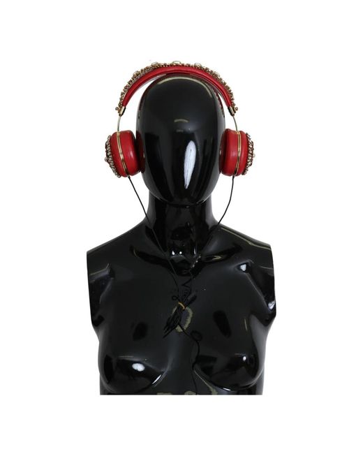 Dolce & Gabbana Red Headphones