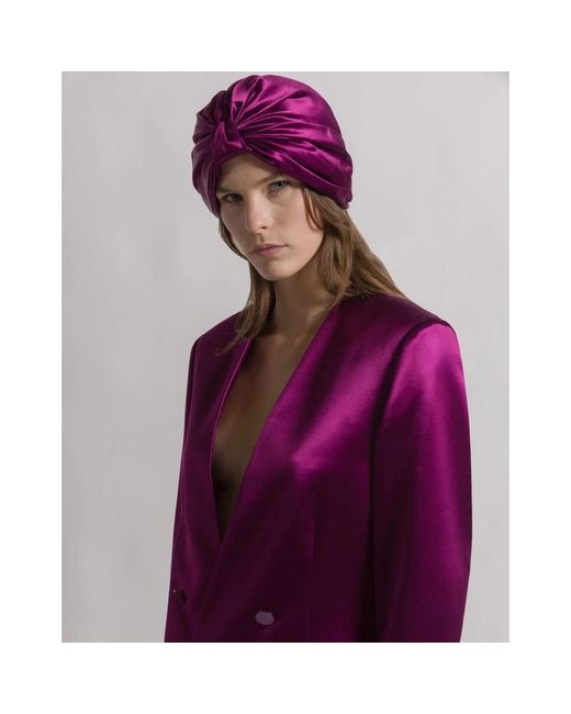 Beanies di Alberta Ferretti in Purple