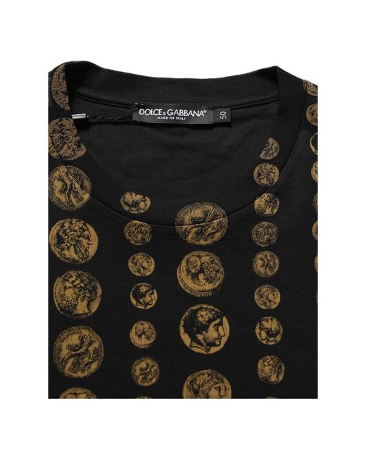 Dolce & Gabbana Black T-Shirts for men