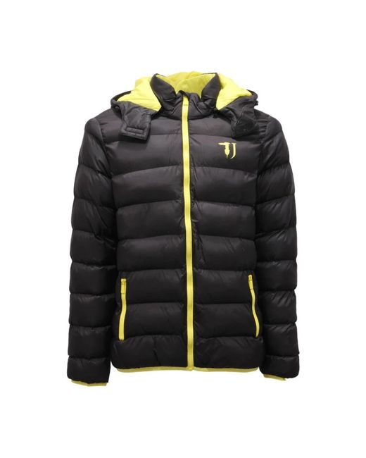 Trussardi Black Winter Jackets for men