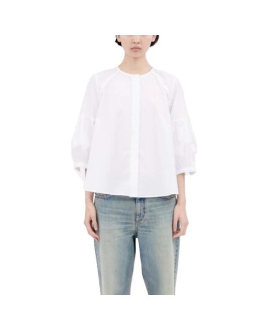 Blouses di ODEEH in White