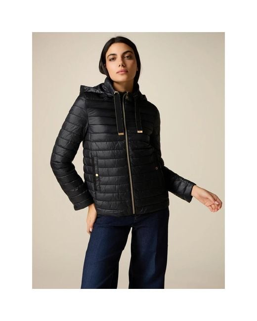 Winter Jackets Oltre de color Black
