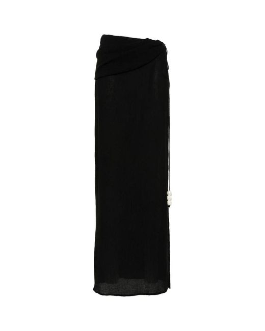 Maxi Skirts di Magda Butrym in Black