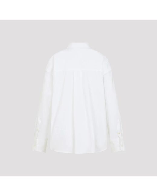 Max Mara White Adele Shirt