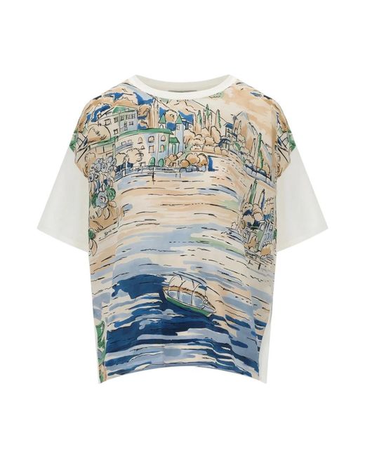 Weekend by Maxmara Gray T-Shirts