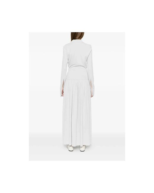 AYA MUSE White Shirt Dresses