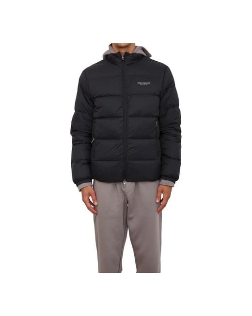 ARMANI EXCHANGE Black Winter Jackets for men