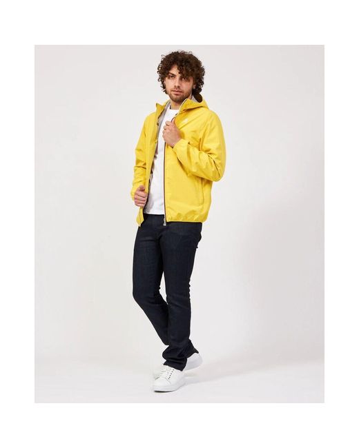 Light Jackets di K-Way in Yellow da Uomo