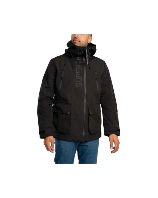 Light Jackets Superdry de hombre de color Black