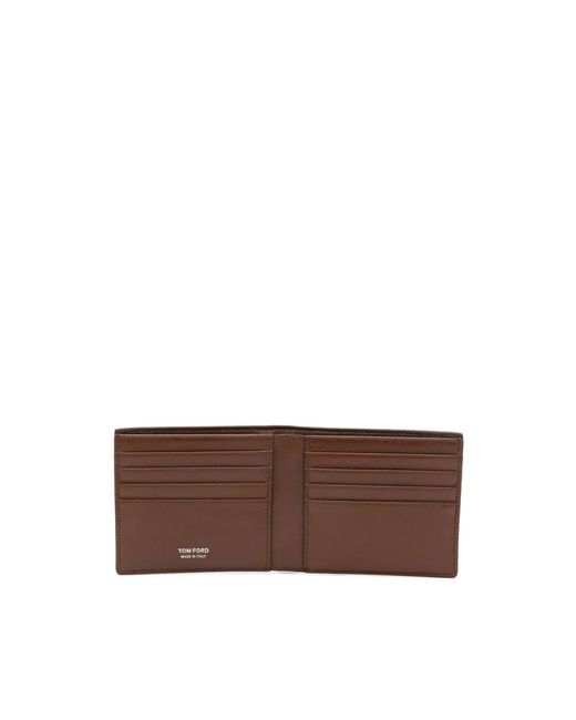 Wallets & Cardholders di Tom Ford in Brown