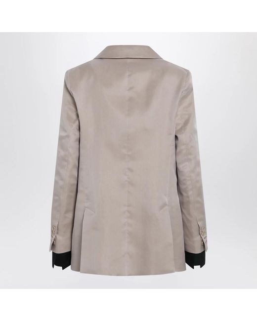 Max Mara Gray Blazers