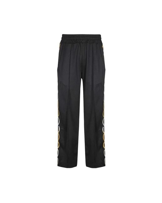 Gcds Black Straight Trousers for men