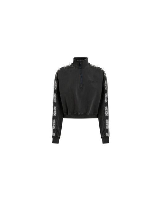 Zip-Throughs Moschino de color Black