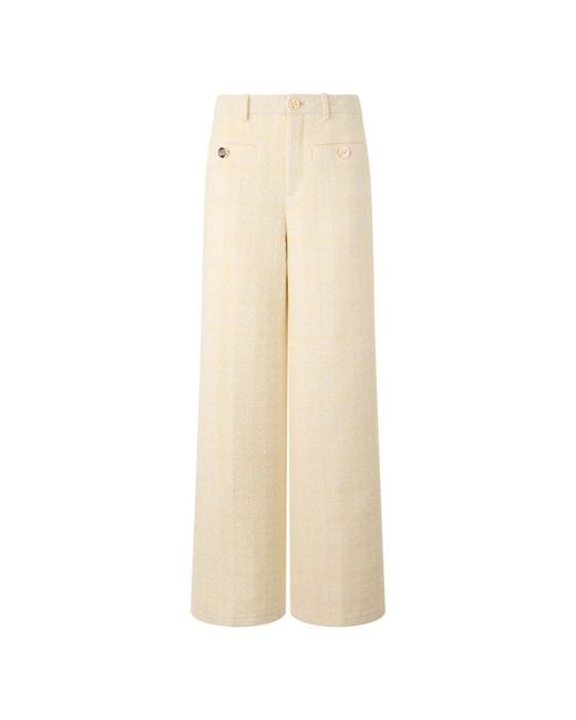 Gucci Natural Wide Trousers