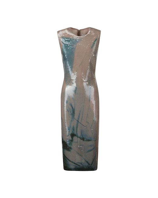 16Arlington Gray Midi Dresses
