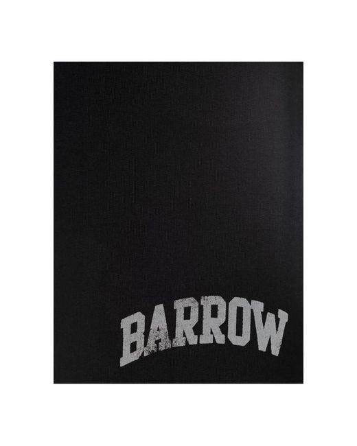 Barrow Black Casual Shorts for men