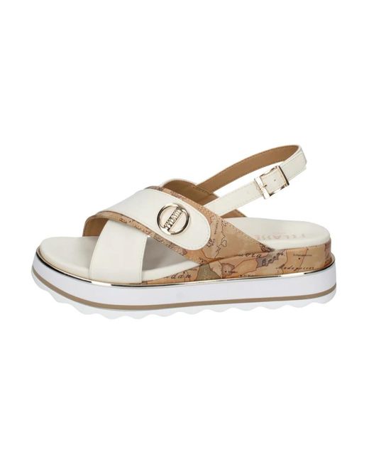 Alviero Martini 1A Classe Metallic Wedges