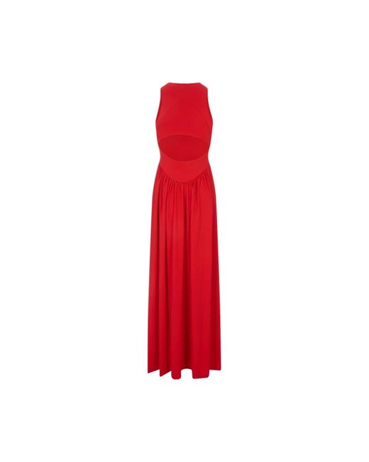 Sportmax Red Maxi Dresses