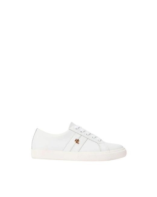 Ralph Lauren White Sneakers