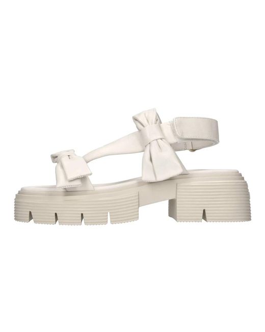 Stuart Weitzman Natural High Heel Sandals