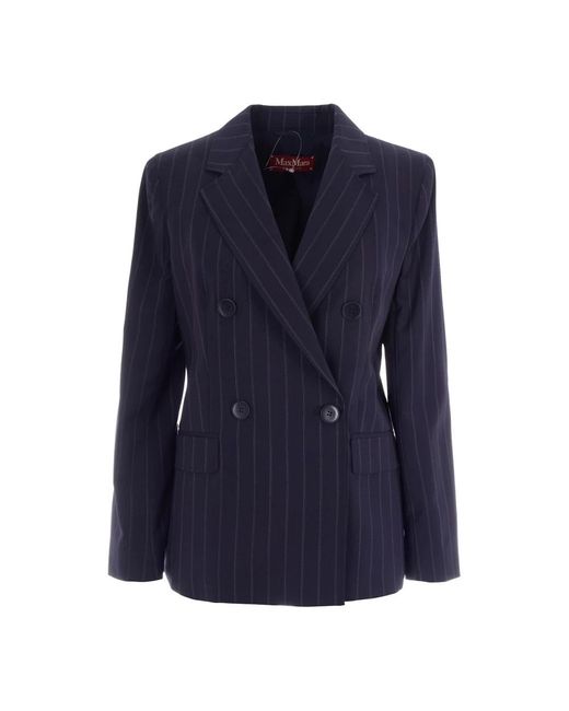 Max Mara Blue Blazers